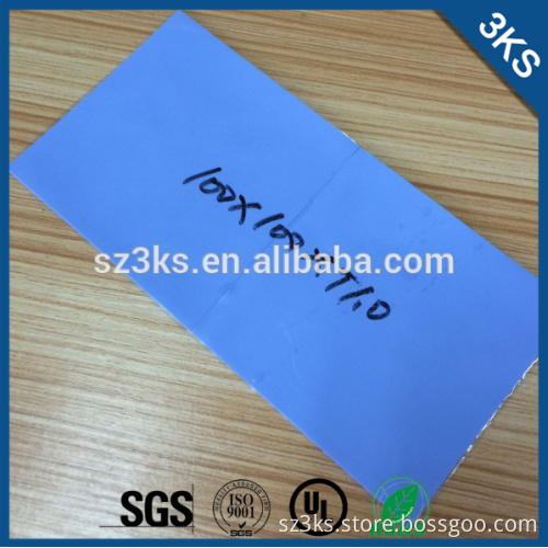 3.5w/m-k high conductivity silicone thermal rubber sheet with free sample